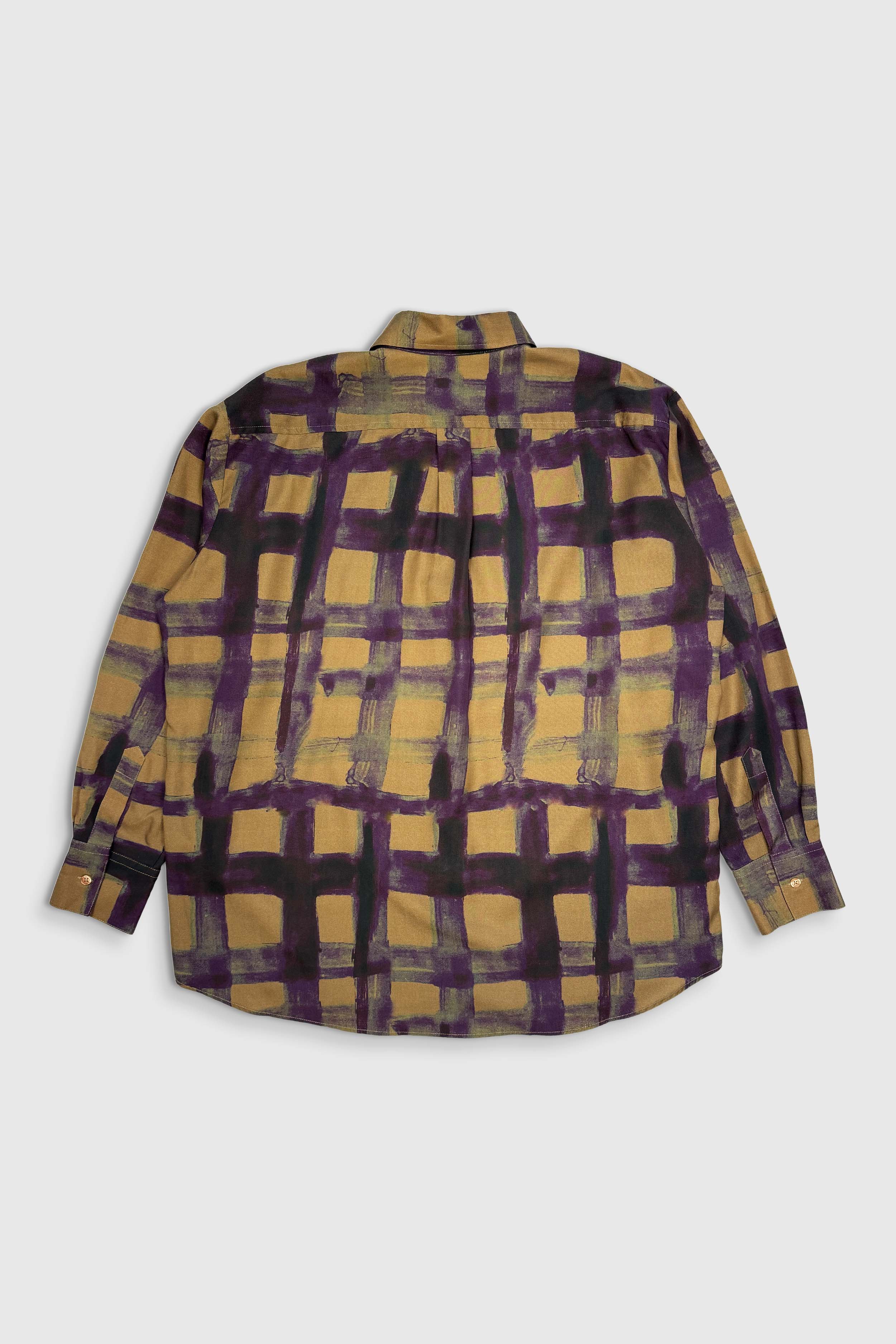 Hemd mit Brush-Print (Gr. M)