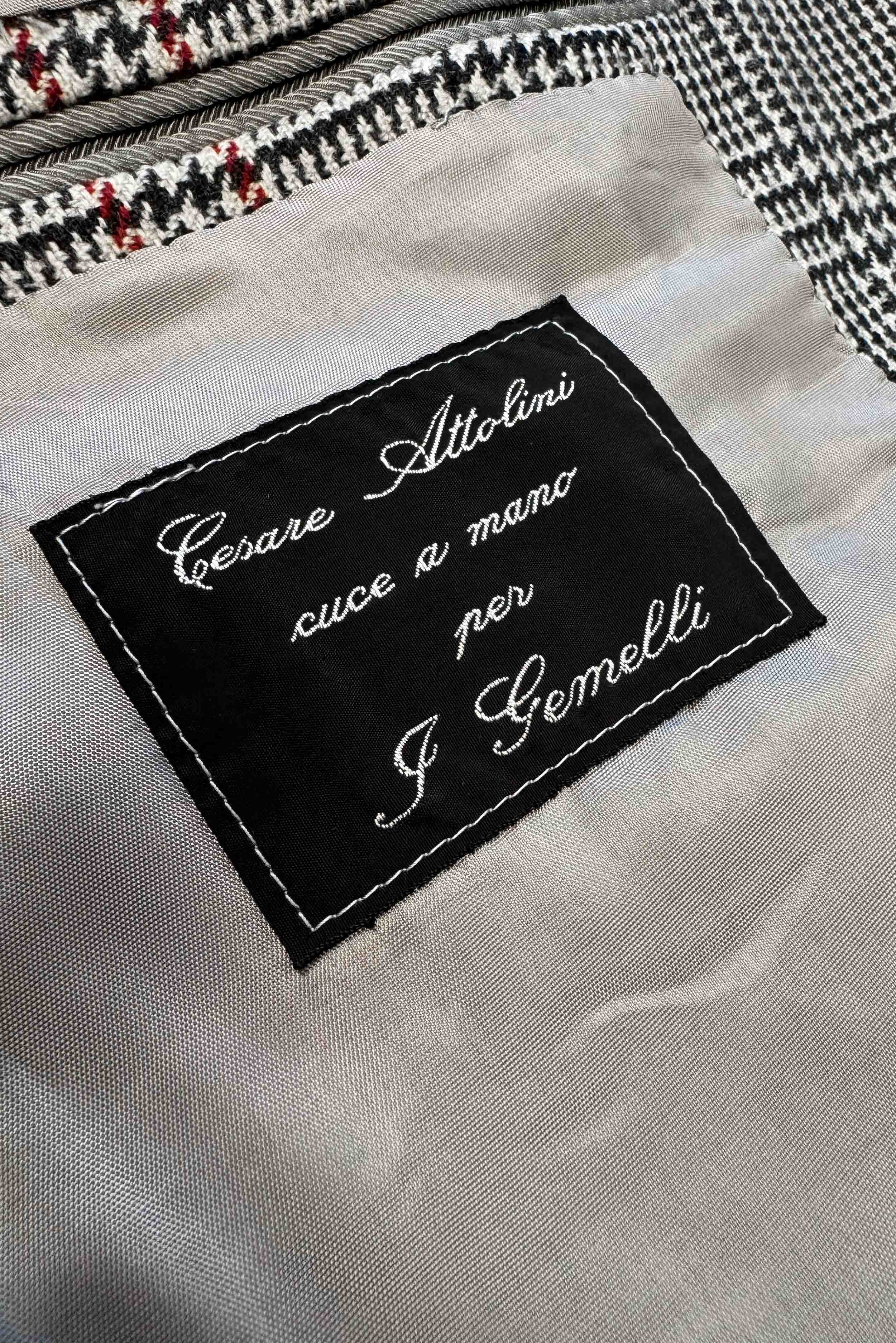 Karierter Cashmere Blazer (Gr. 48)