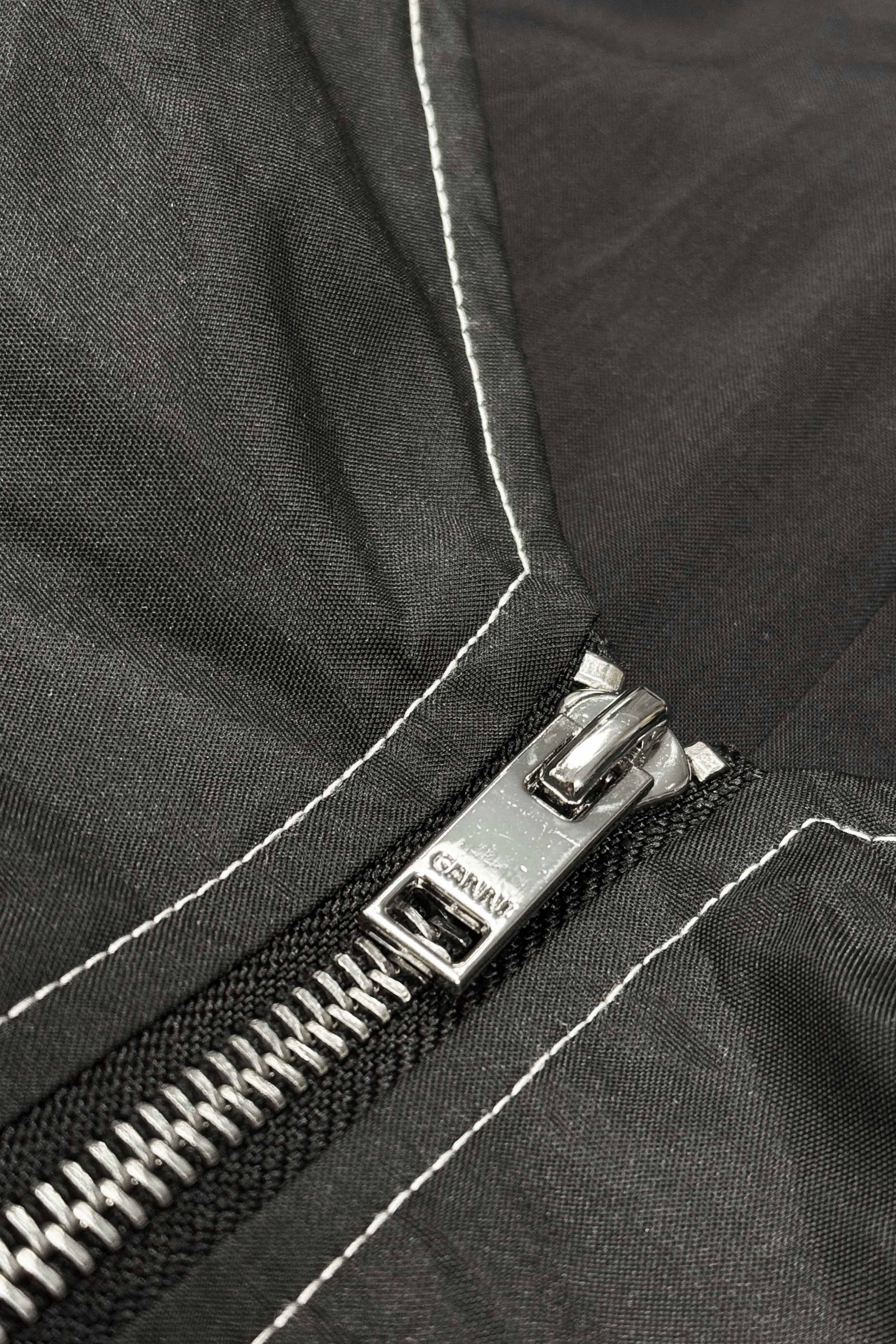 Mini-Kleid mit Statement-Ärmeln (Gr. 34 FR)