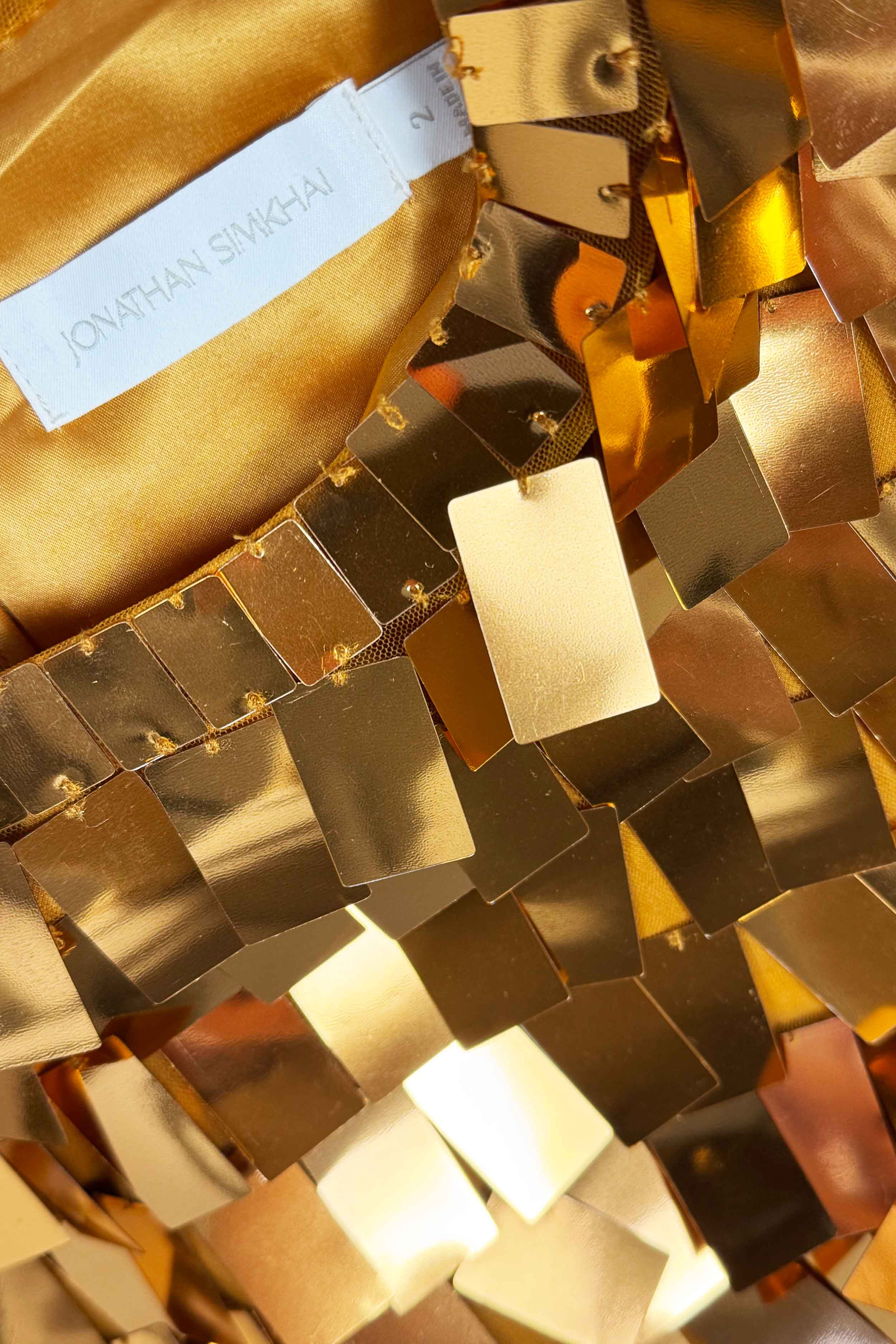 Pailletten Mini-Kleid (Gr. 34 FR)