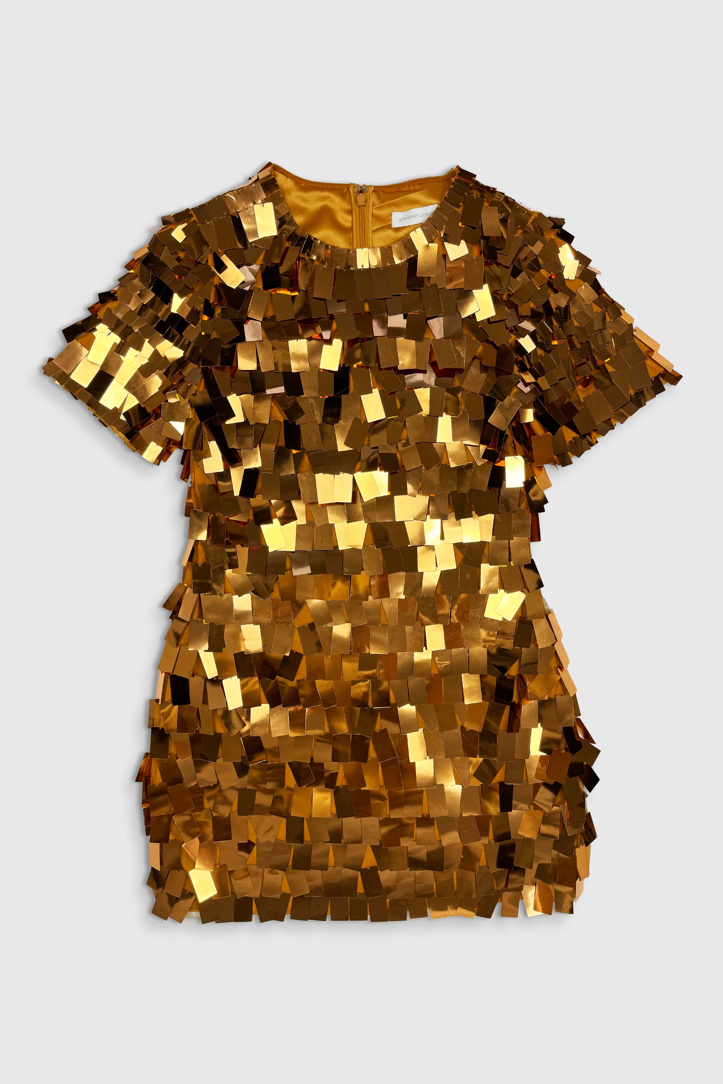 Pailletten Mini-Kleid (Gr. 34 FR)