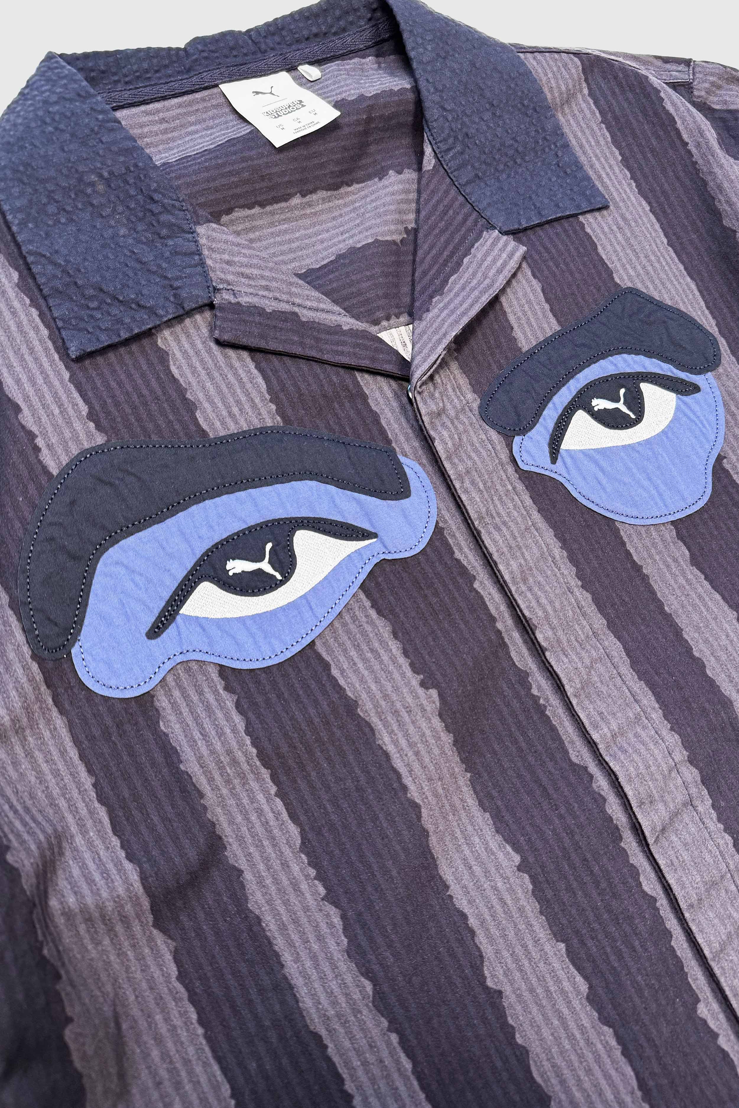 Gestreiftes Kurzarm Hemd (Gr. M)