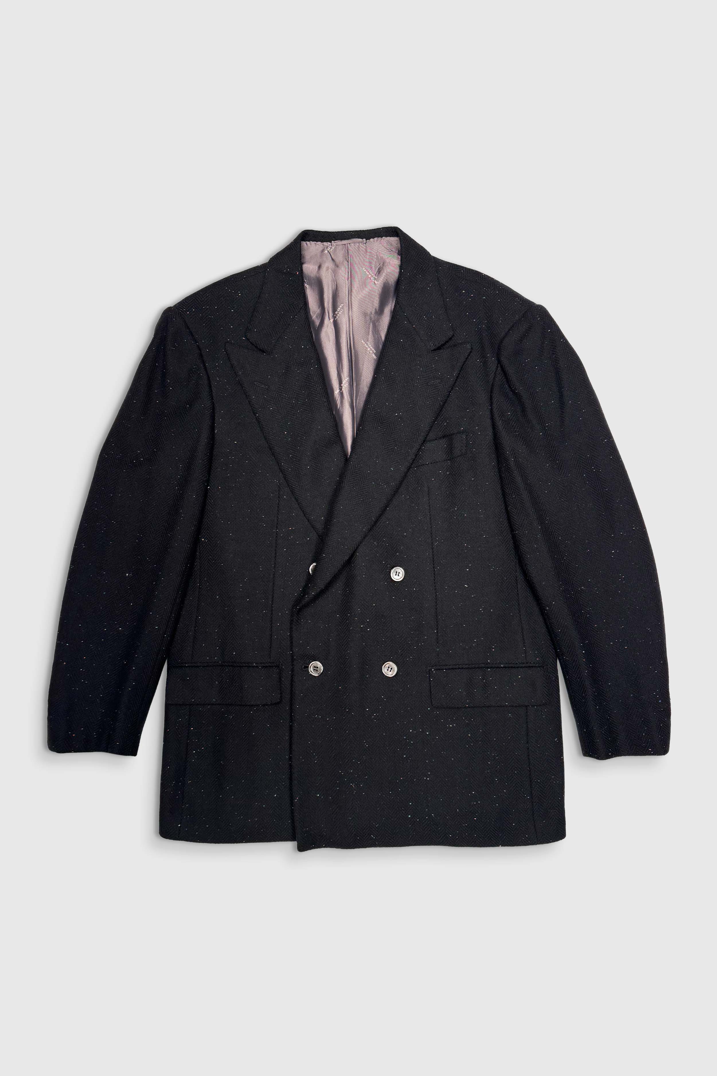 Doppelreihiger Blazer aus Cashmere (Gr. 54)