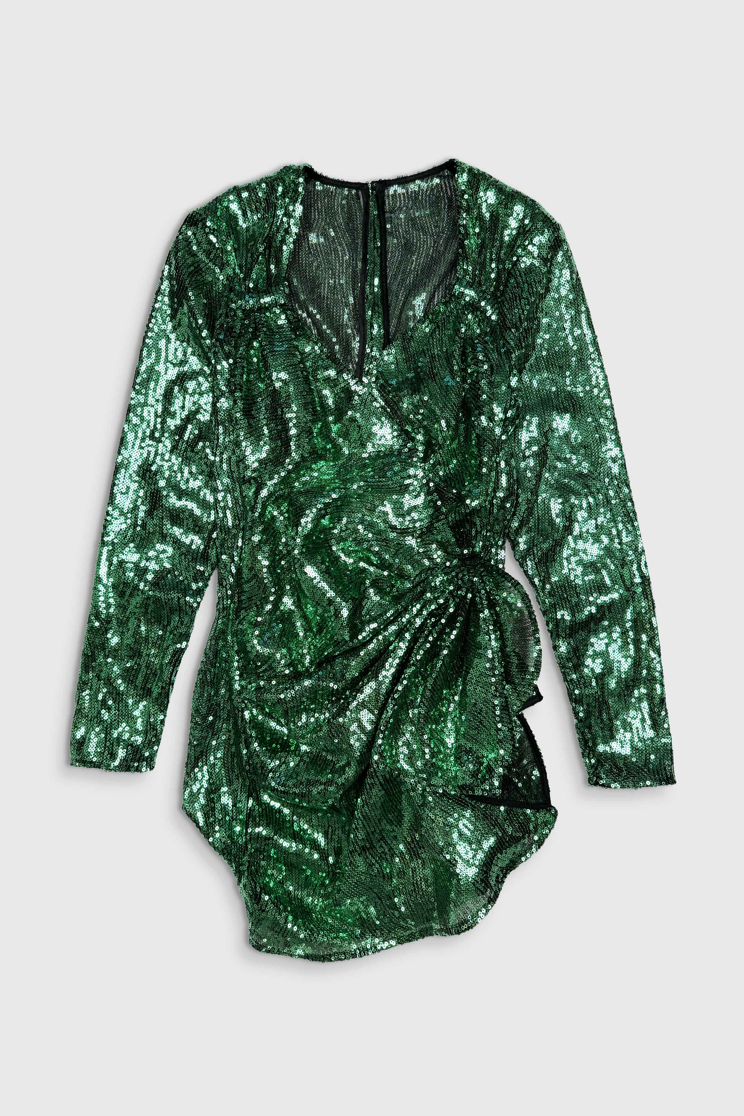 Pailletten Mini-Kleid (Gr. 44 IT)