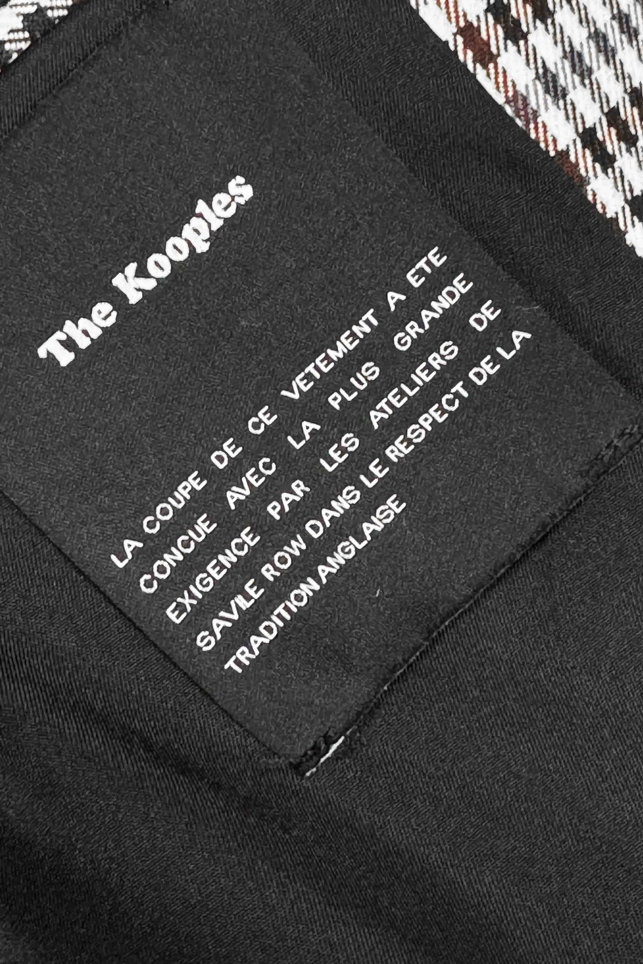 Karierter doppelreihiger Blazer (Gr. 38 FR)