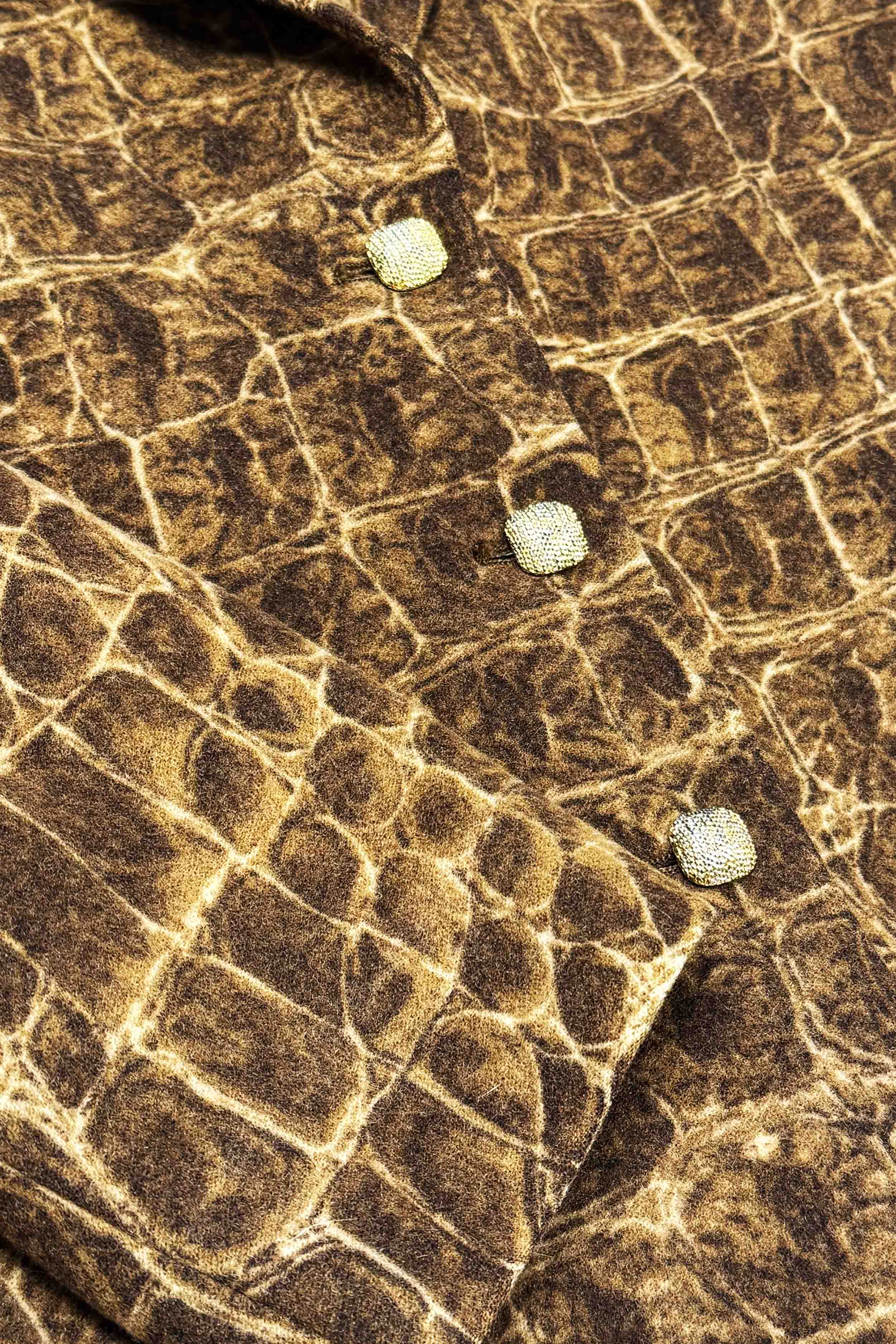 Blazer mit Python-Print (Gr. 42 IT)