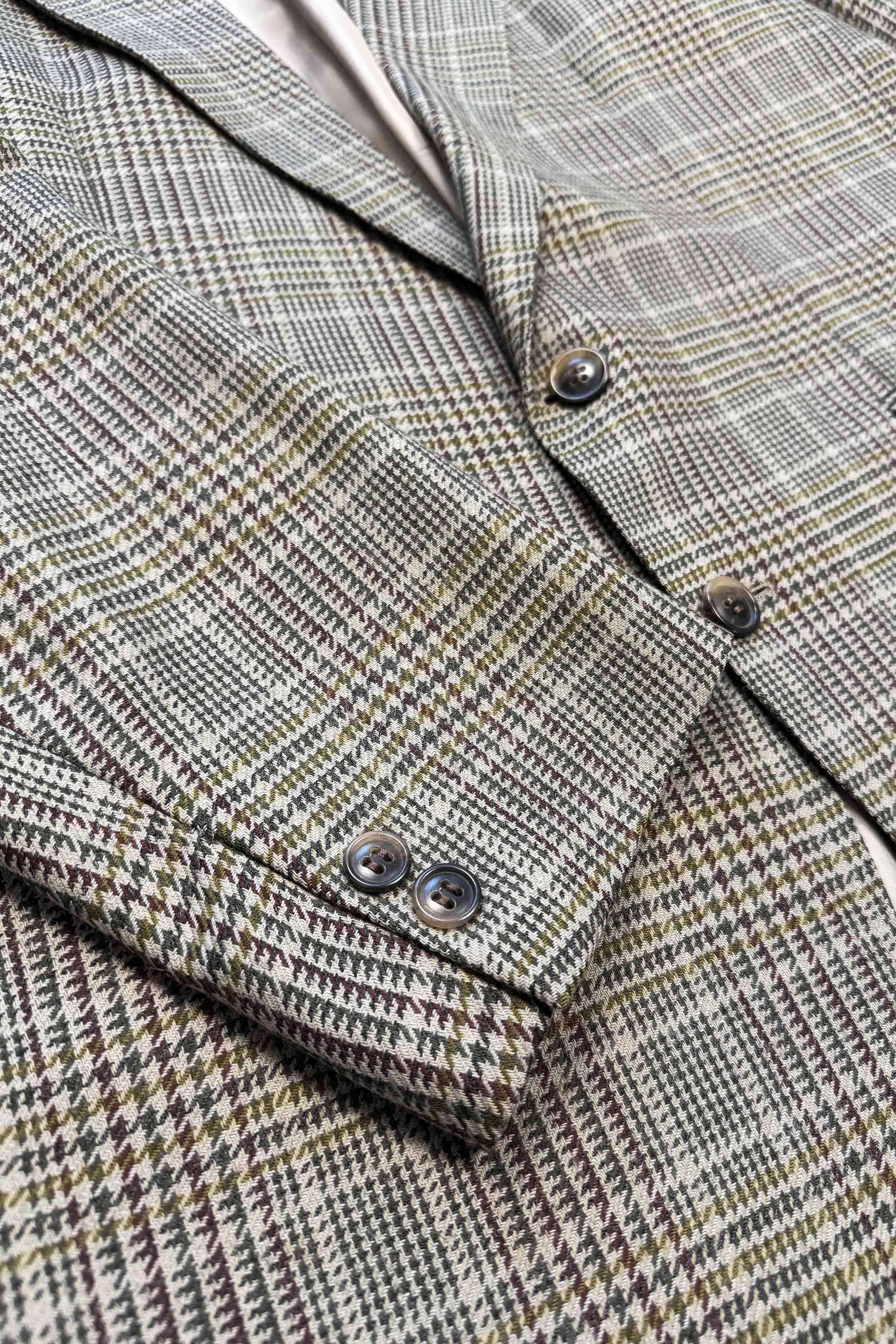 Karierter einreihiger Blazer (Gr. 50)