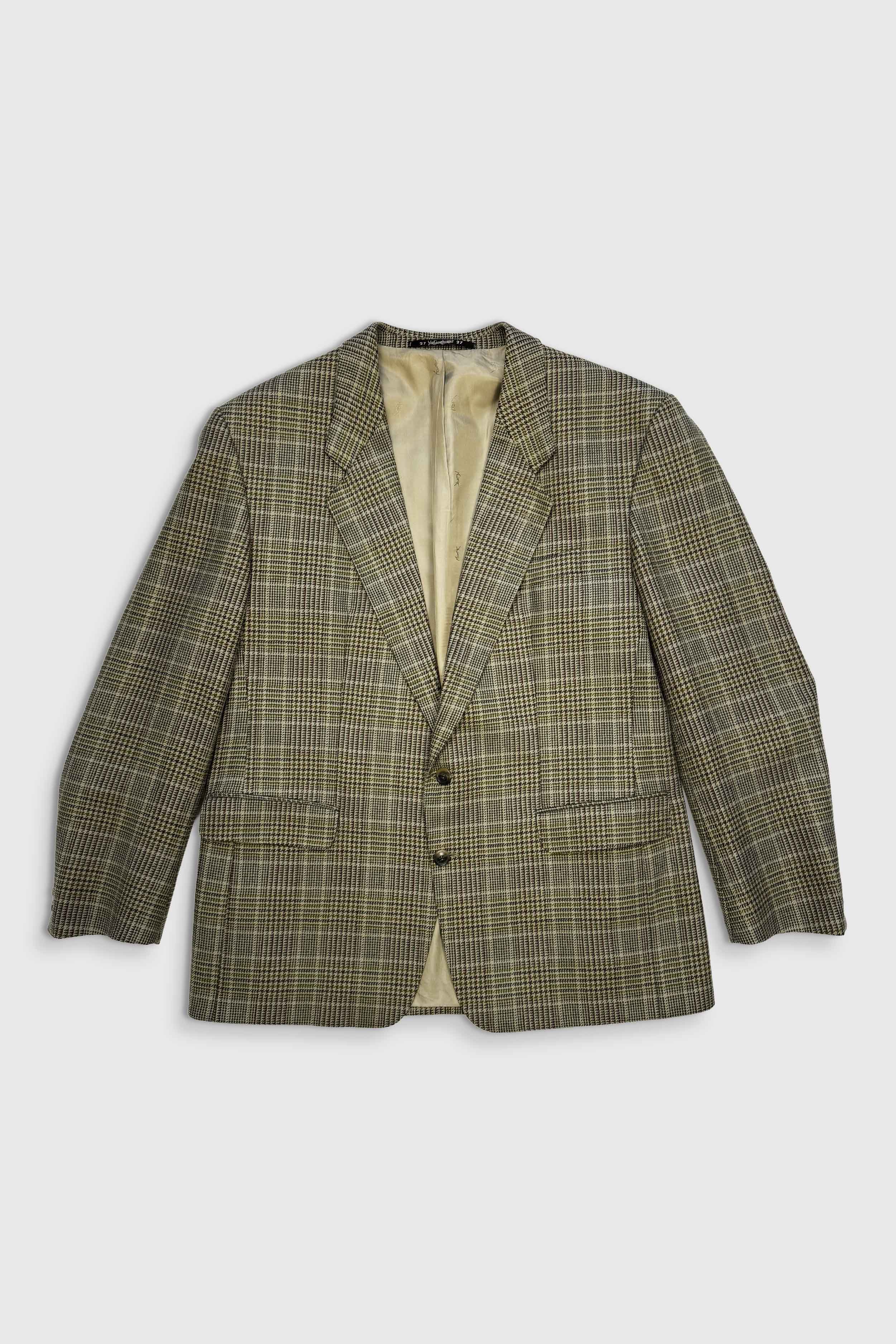 Karierter einreihiger Blazer (Gr. 50)