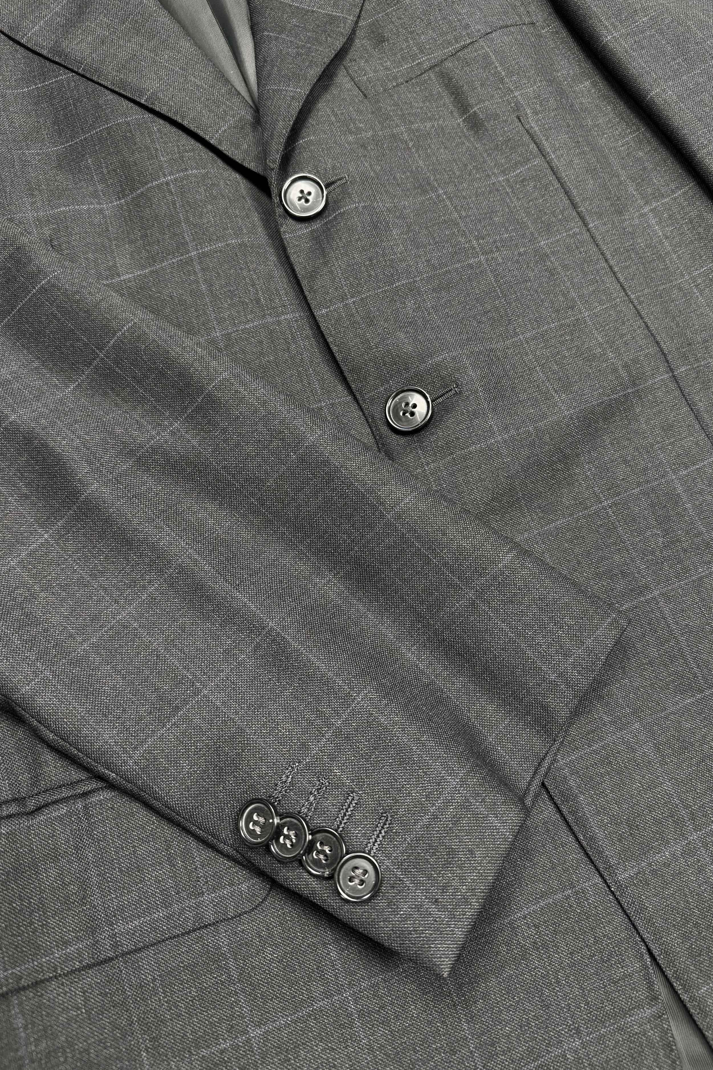 Einreihiger karierter Blazer (Gr. 48)