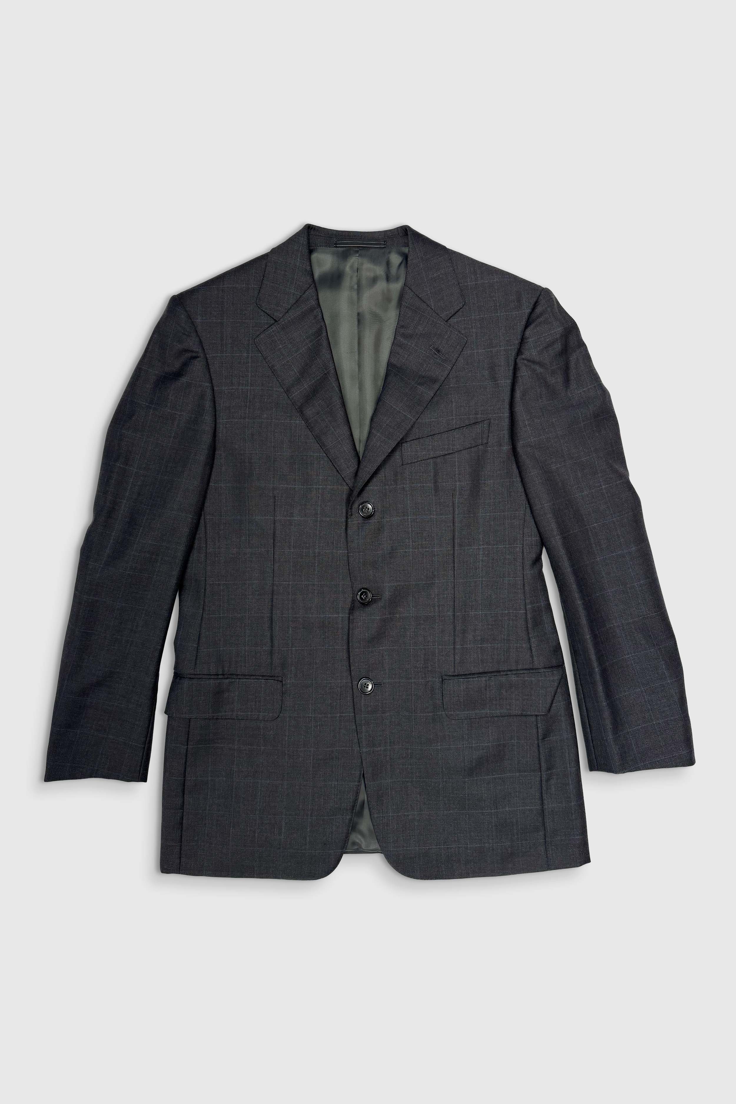 Einreihiger karierter Blazer (Gr. 48)