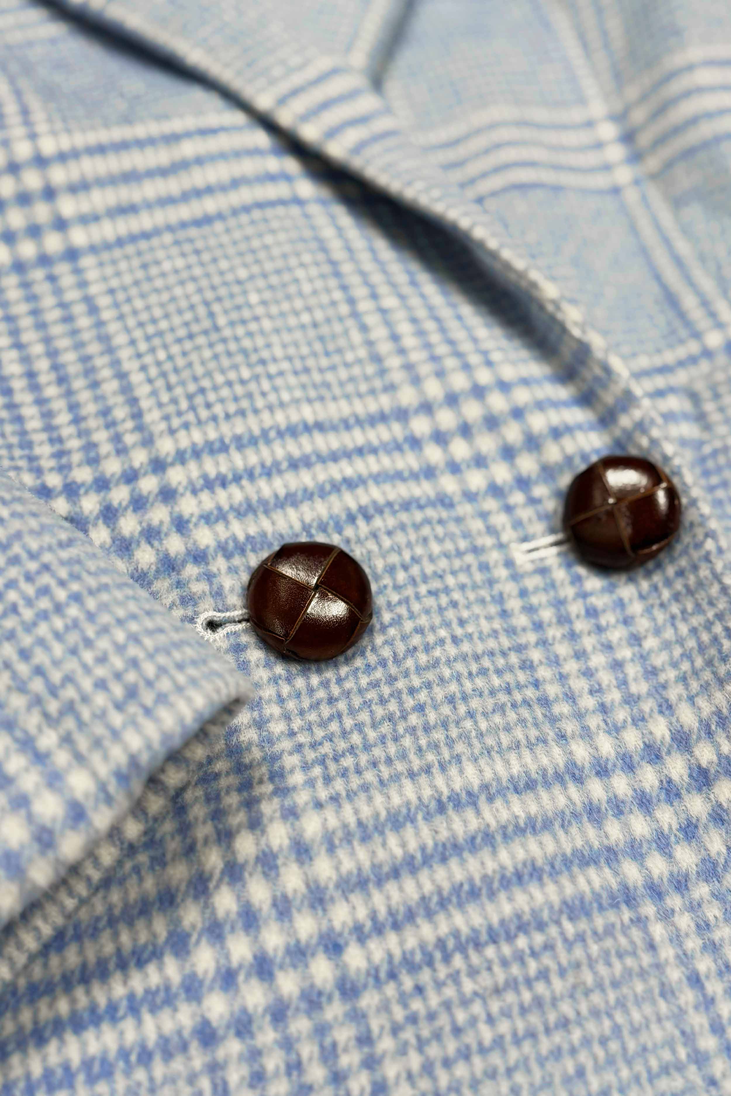 Doppelreihiger karierter Blazer (Gr. 36 FR)