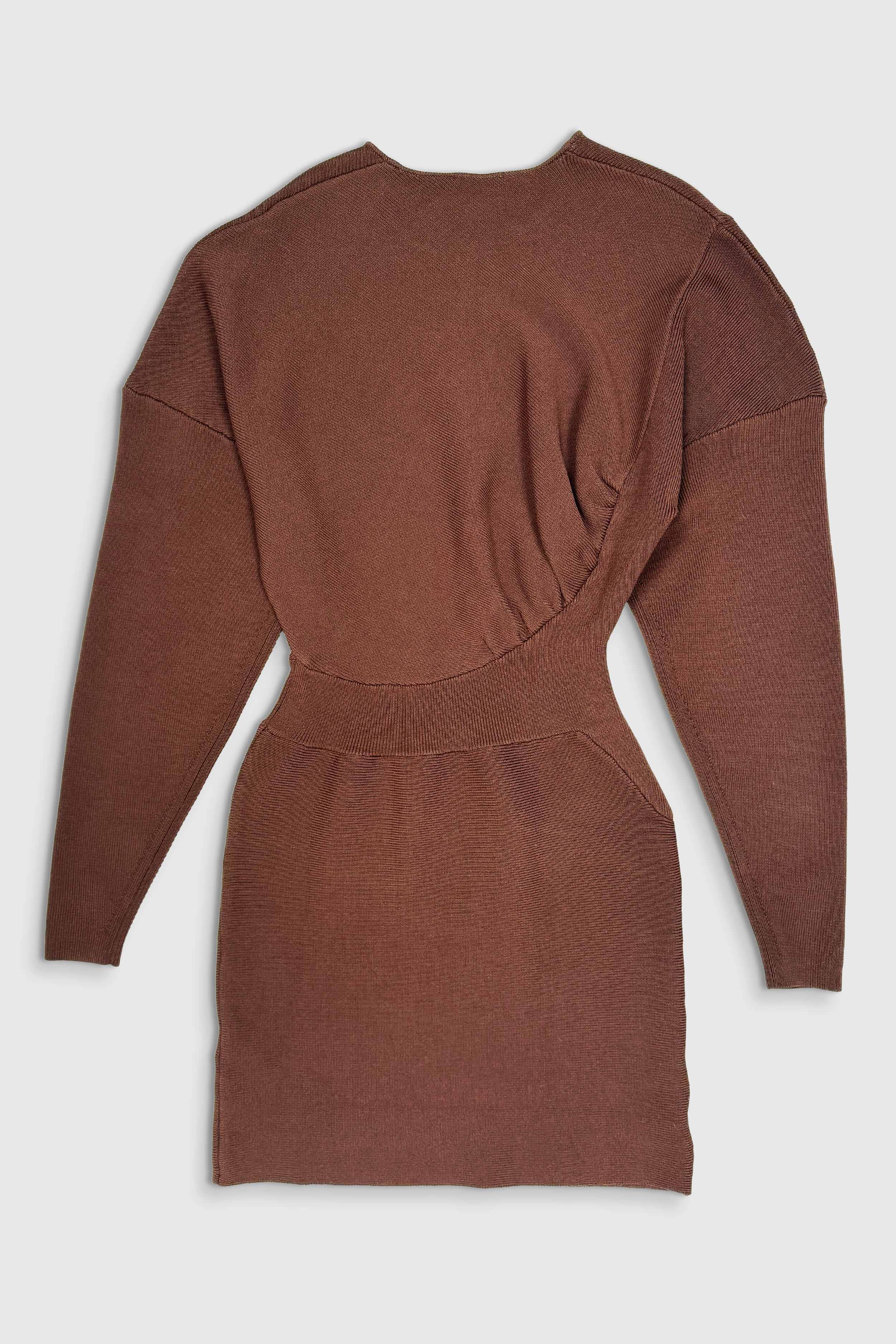 Mini-Kleid mit langen Ärmeln (Gr. 36 FR)