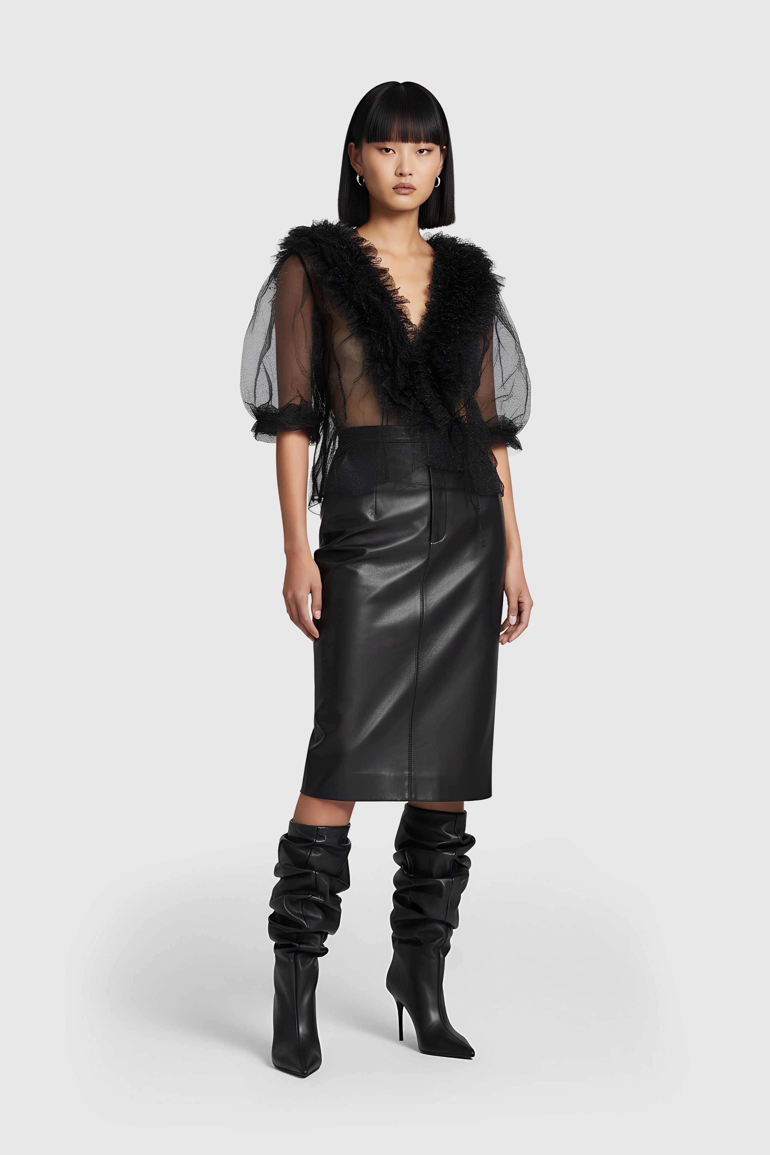 Kimono Mesh-Top (Gr. M)