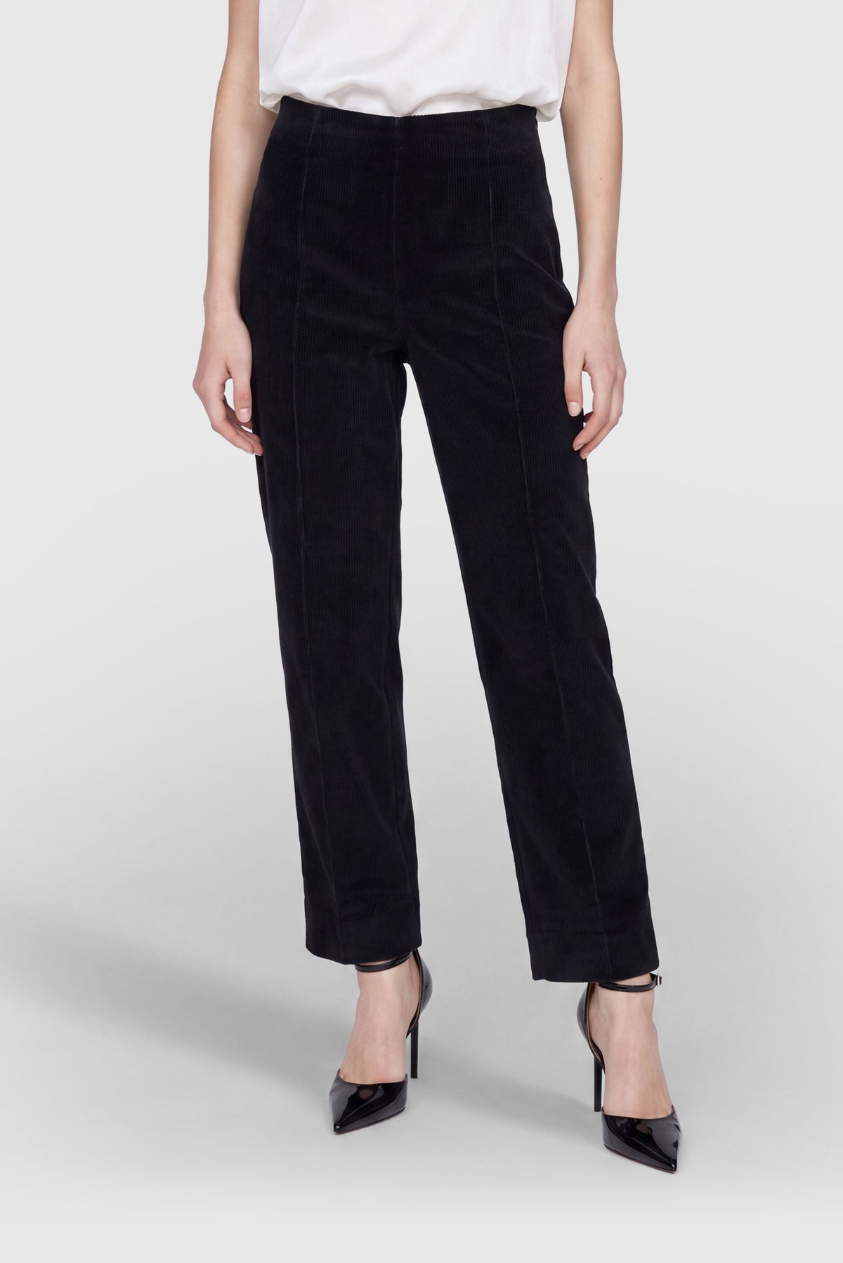 Straight-Leg Hose aus Cord