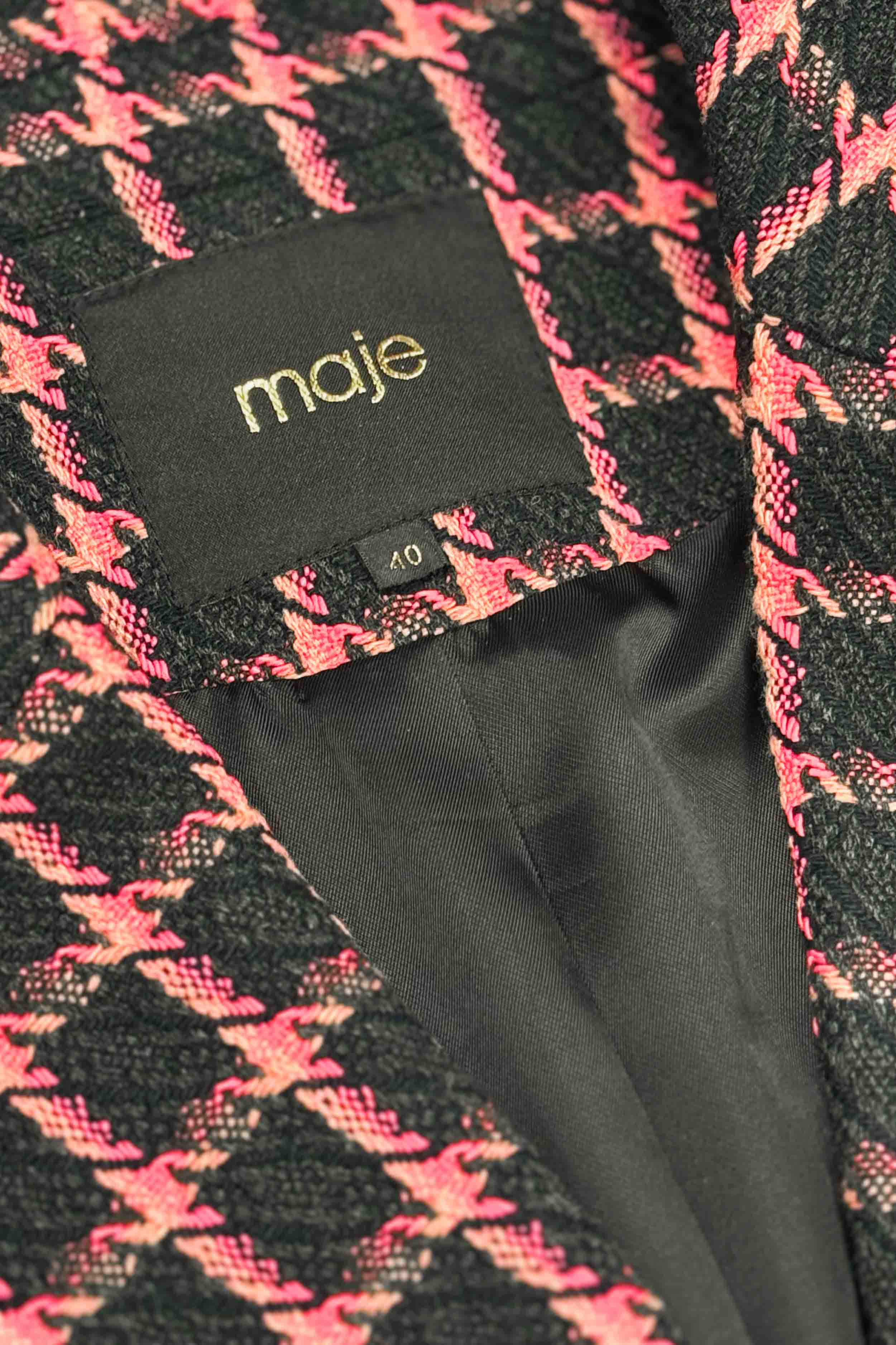 Blazer im Prince-of-Wales-Muster (Gr. 40 FR)