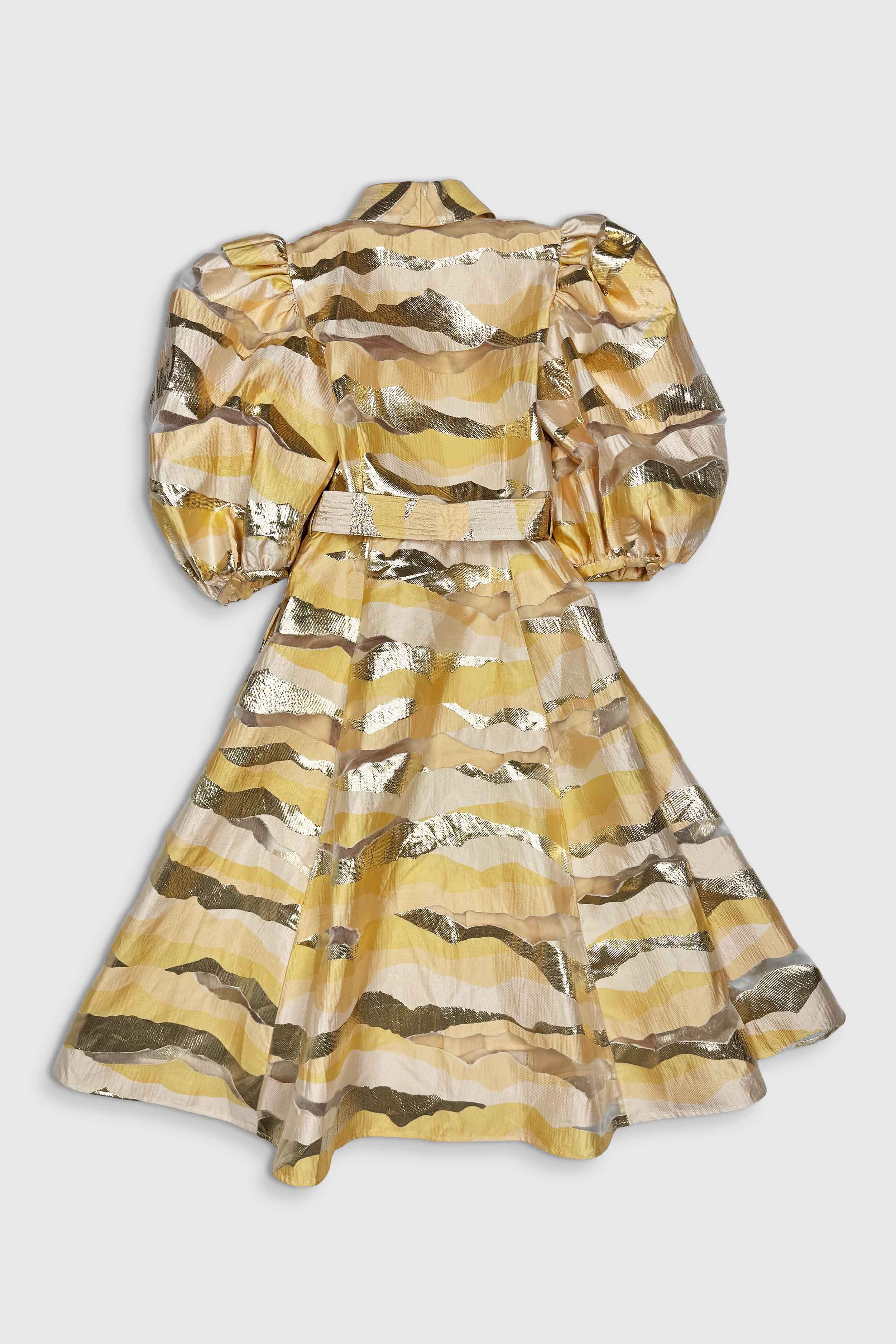 Wickelkleid mit Gürtel (Gr. XS)